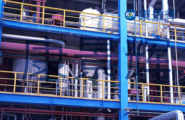 處理量2m3/h氯化鈉、磺酸鈉雙效蒸發(fā)系統(tǒng)