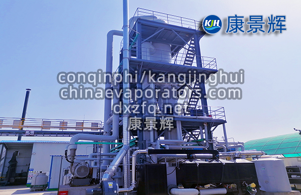 每小時(shí)處理量9噸的氯化銨MVR蒸發(fā)器