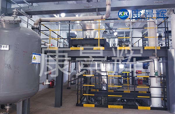 前幾效中產(chǎn)生的解構(gòu)，主要是混合無機(jī)鹽結(jié)垢，通常會(huì)采用酸性+中性清洗，對結(jié)垢進(jìn)行化學(xué)清洗。